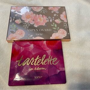 Tarte Aspyn Ovard and Tartelette In Bloom Eyeshadow Palettes